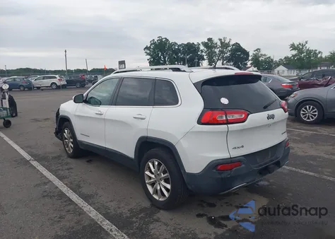 2015 Jeep Cherokee Limited z USA, uszkodzony, nr VIN 1C4PJMDB9FW564458